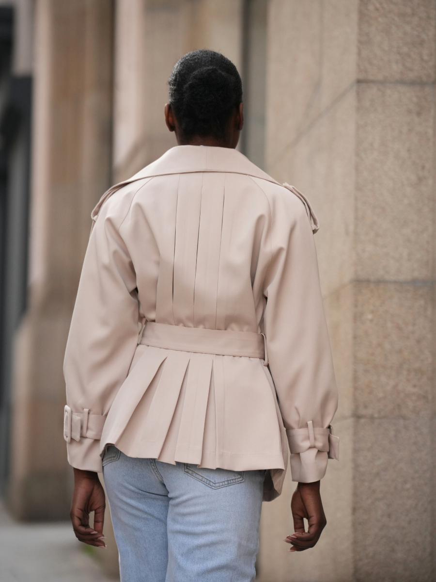 Casaco Trench com Lapela Larga | SPACCIO By Cristina