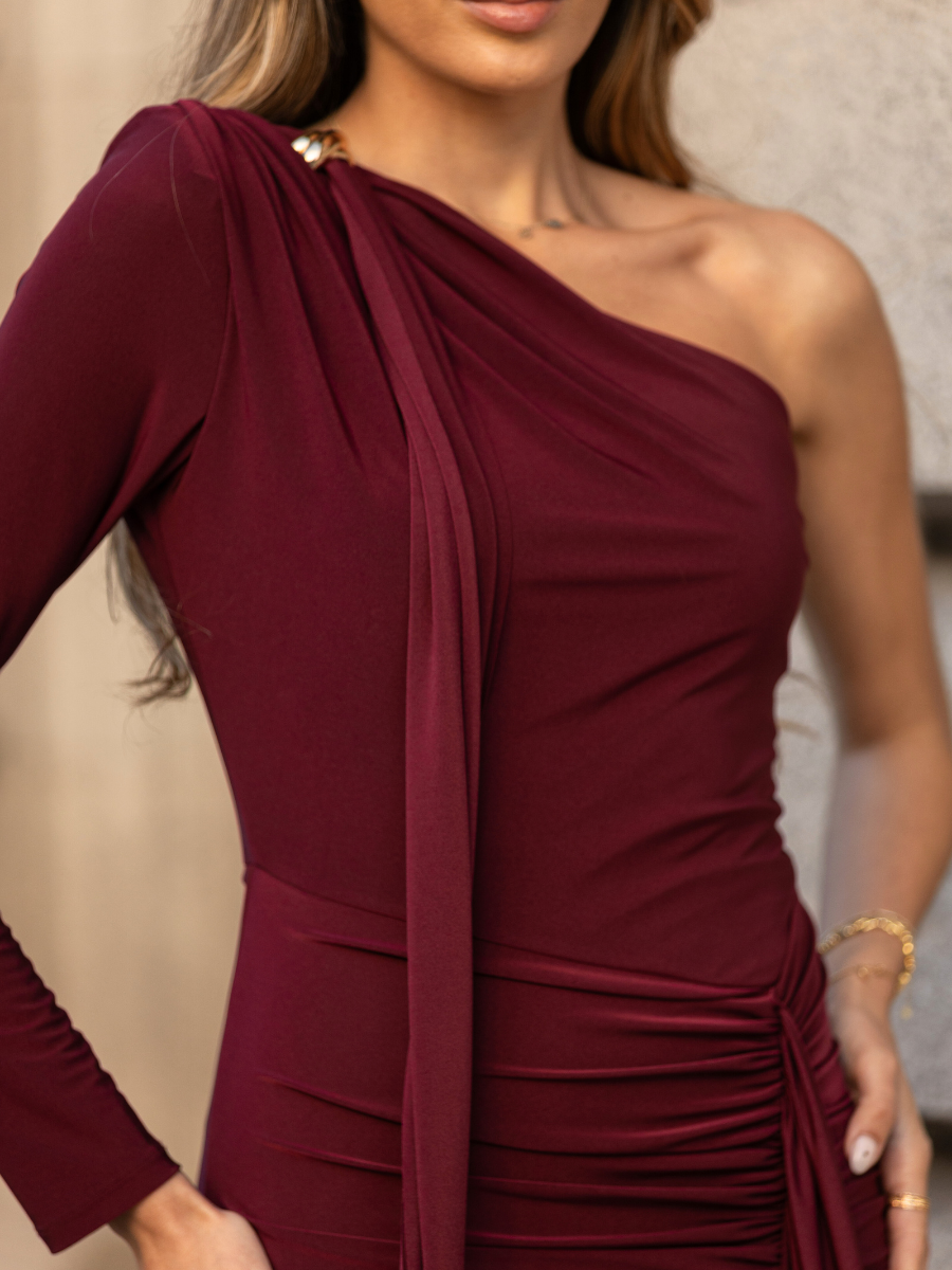 Vestido Drapeado