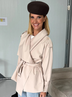Casaco Trench com Lapela Larga | SPACCIO By Cristina