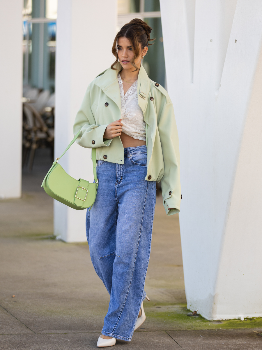 Jeans Wide Leg Estruturadas | SPACCIO BY CRISTINA