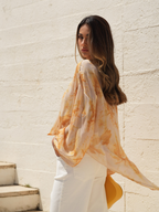 Blusa Cropped Estampada