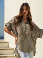 Blusa texturizada