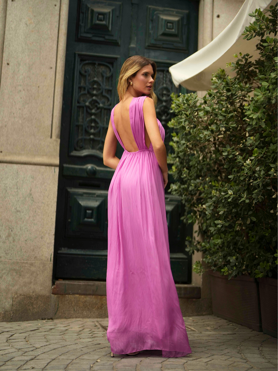Vestido longo Seda | Spaccio by Cristina