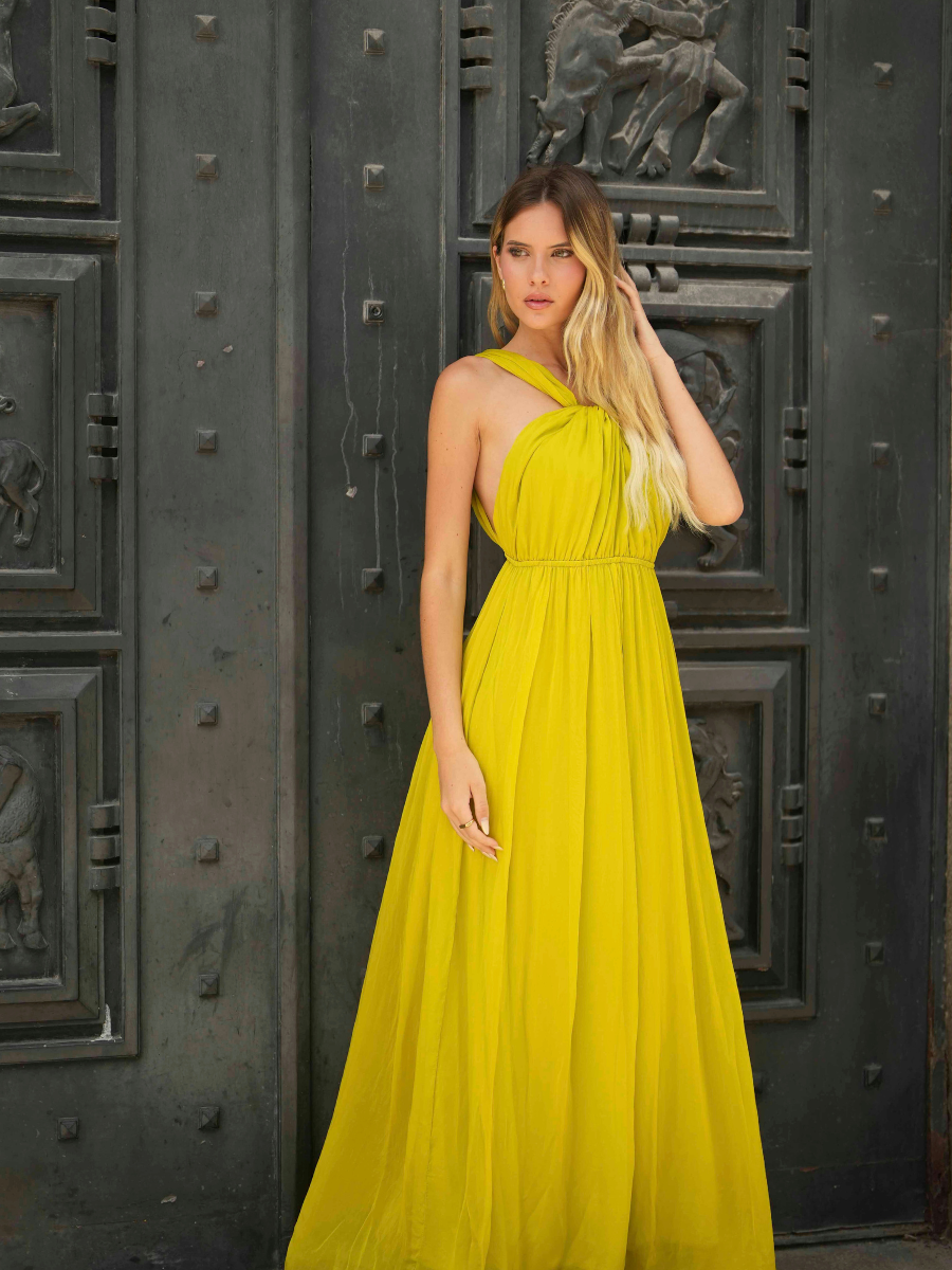 Vestido longo Seda | Spaccio by Cristina