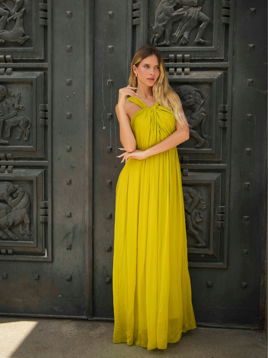 Vestido longo Seda | Spaccio by Cristina