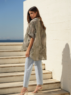 Blusa texturizada
