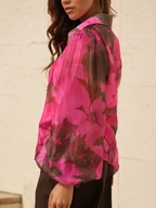 Camisa Fluida Floral